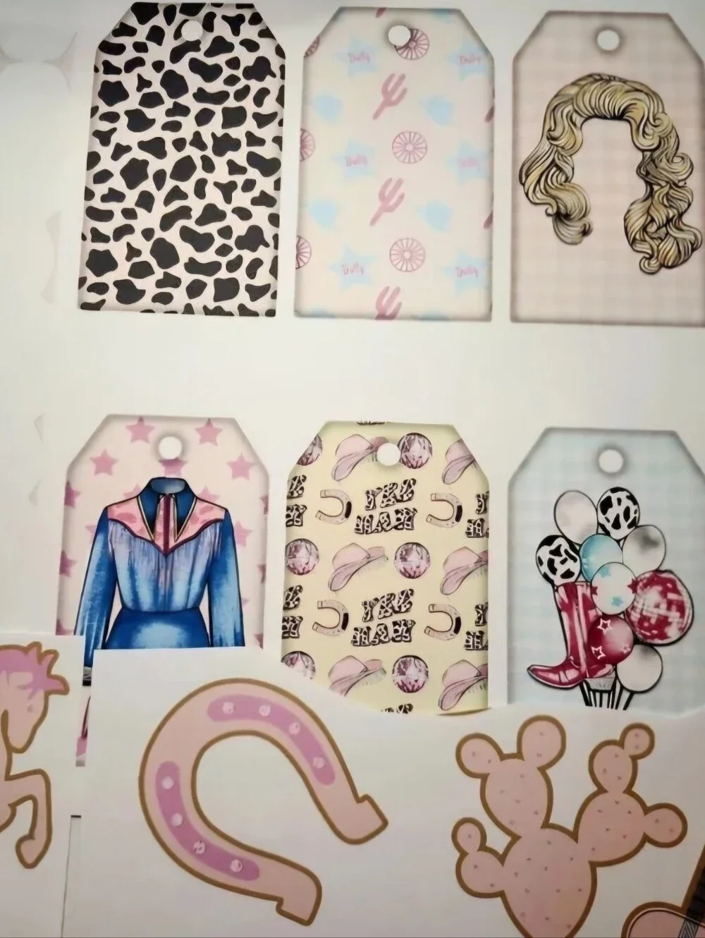 Handmade Lg Pastel Junk Journal 